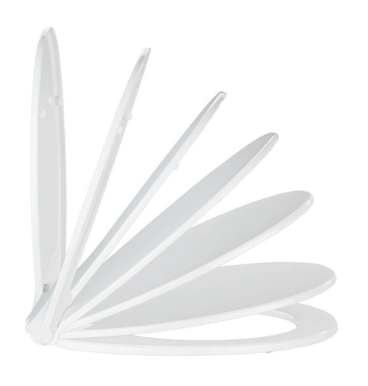 Deska sedesowa, Kos, Thermoplast, biała