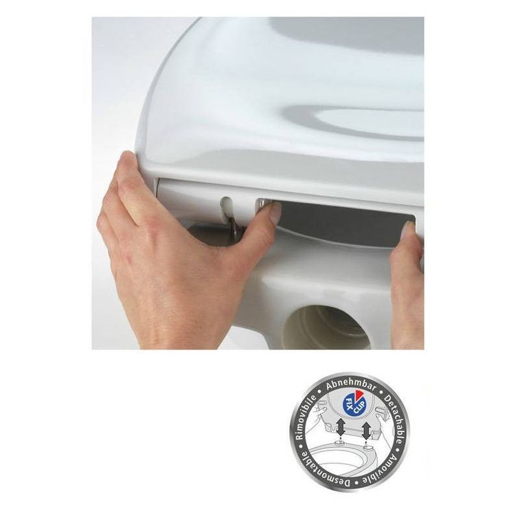 Deska sedesowa, Ottana granit, Duroplast, wolnoopadająca