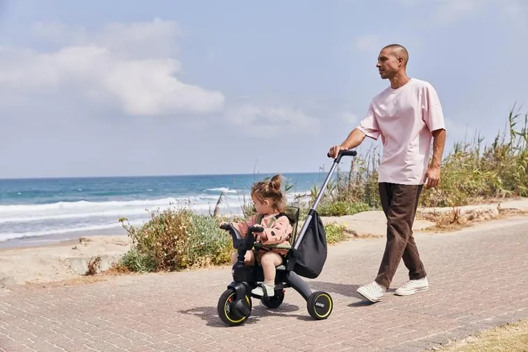 Doona, Liki S3, rowerek trójkołowy, składany, desert green