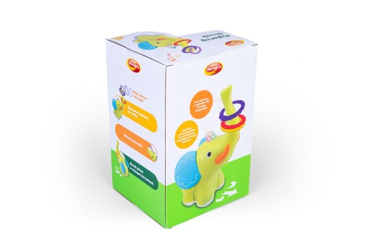 Dumel Discovery, Figlarny słonik, zabawka edukacyjna