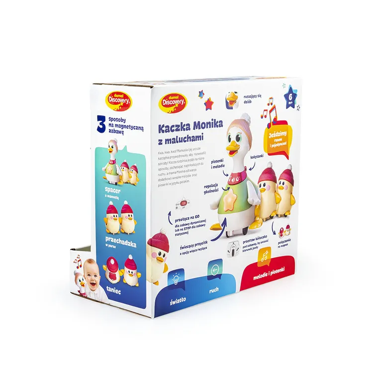 Dumel Discovery, Kaczka Monika z maluchami, zabawka interaktywna