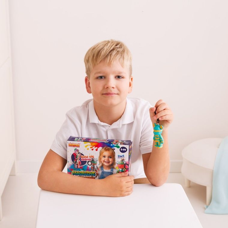 Dumel, Magiczne Malowanie, Misiowe breloczki, zestaw kreatywny