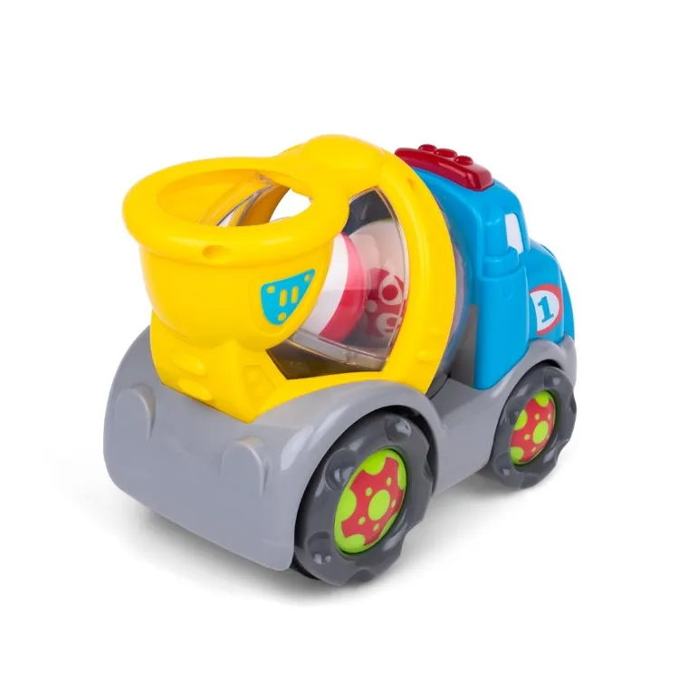 Dumel, Piłeczkowy Benio, pojazd interaktywny z piłeczkami