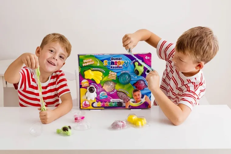 Dumel, Sensory, Kosmos, zestaw mas plastycznych