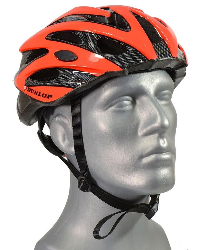 Dunlop, kask rowerowy regulowany, mtb red, rozmiar M 55-58 cm