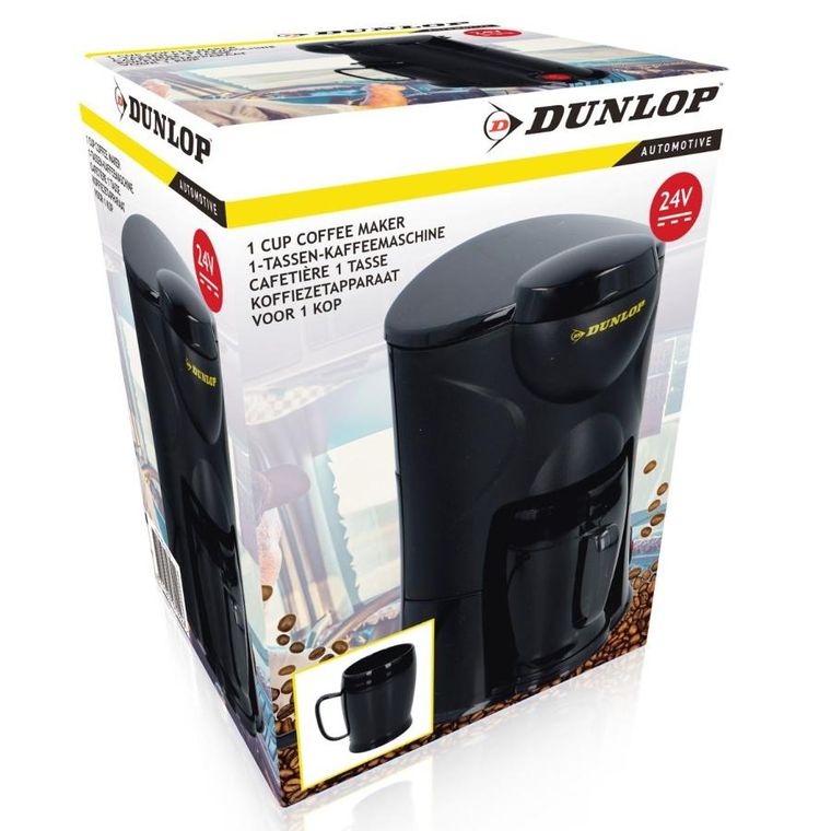 Dunlop, kawiarka samochodowa, turystyczna 24V