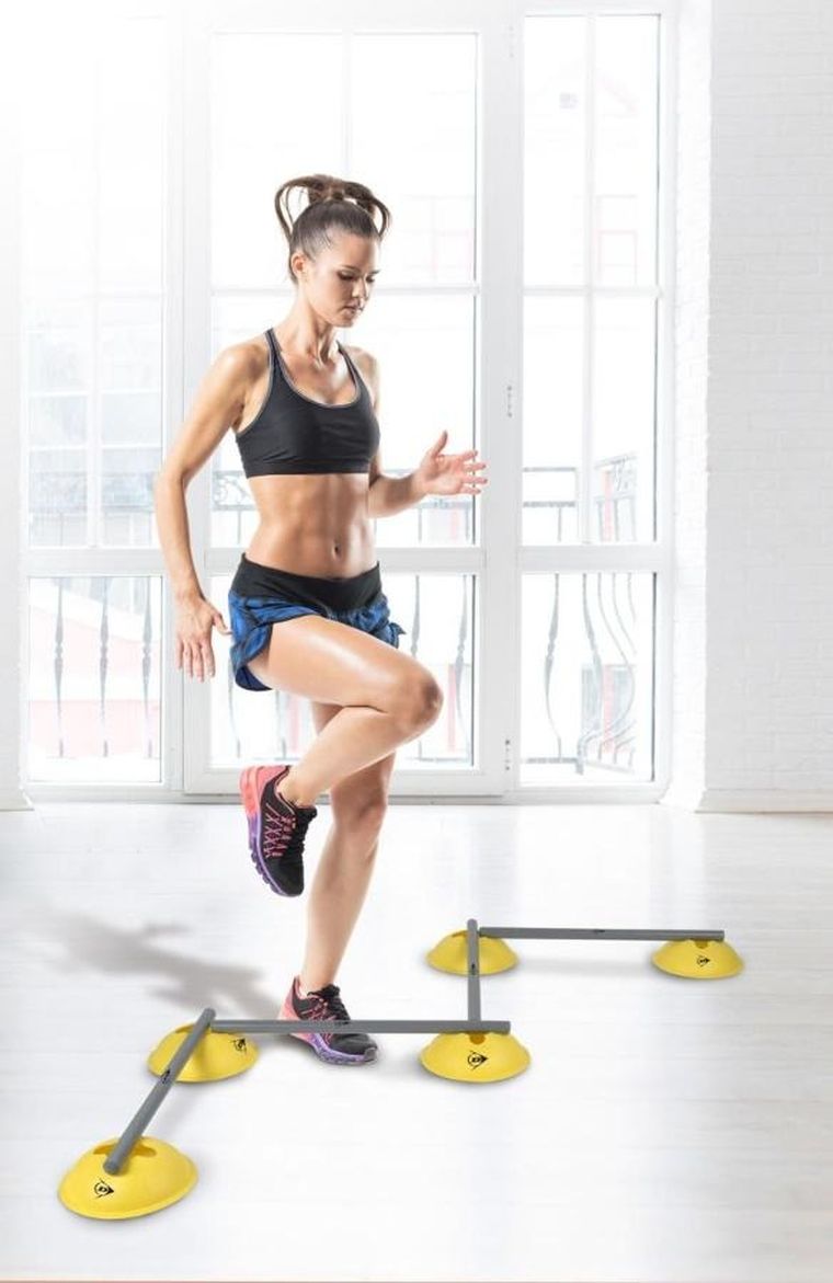 Dunlop, płotki treningowe, przeszkody do ćwiczeń, 16 szt.