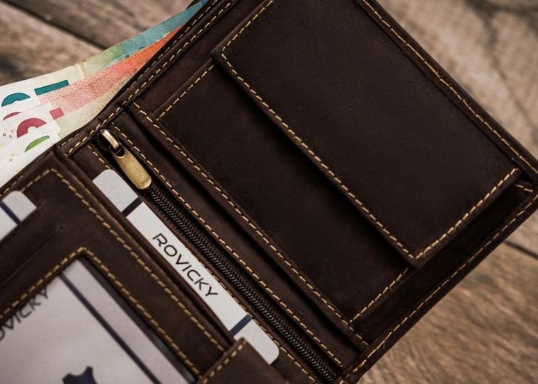 Duży, pionowy portfel męski ze skóry naturalnej, Always Wild