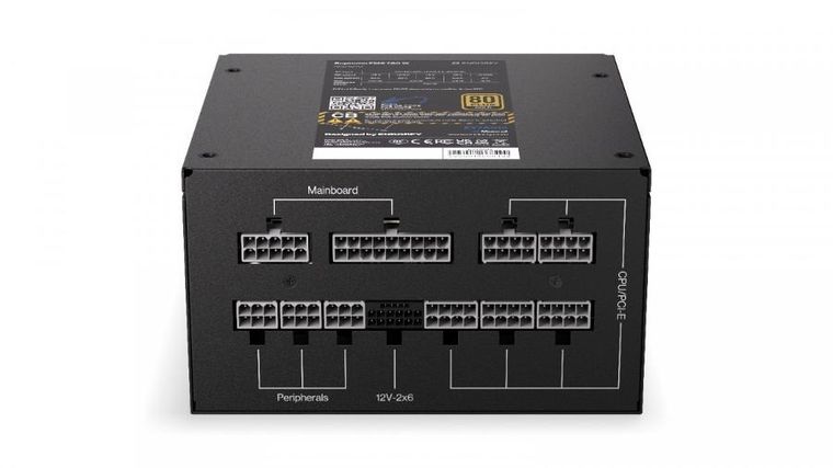 Endorfy, Supremo FM6, zasilacz, Gold, 750W, EY7A013