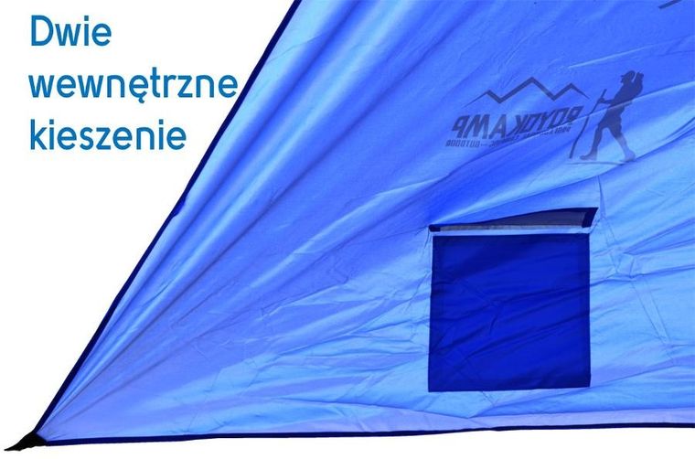 Enero Camp, parasol, parawan plażowy 2w1, 190 cm