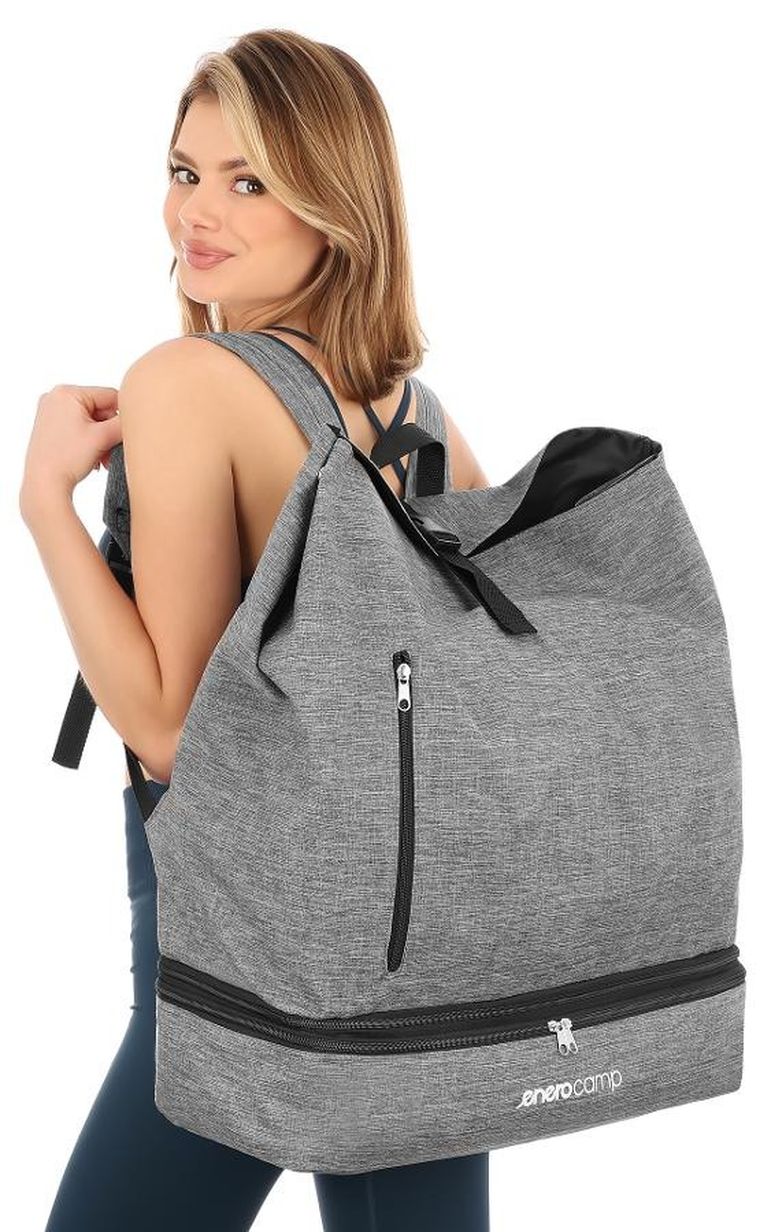 Enero camp, plecak z komorą termoizolacyjną, szary