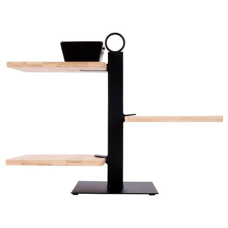 Excellent Housware, patera 3-poziomowa do przekąsek, loft