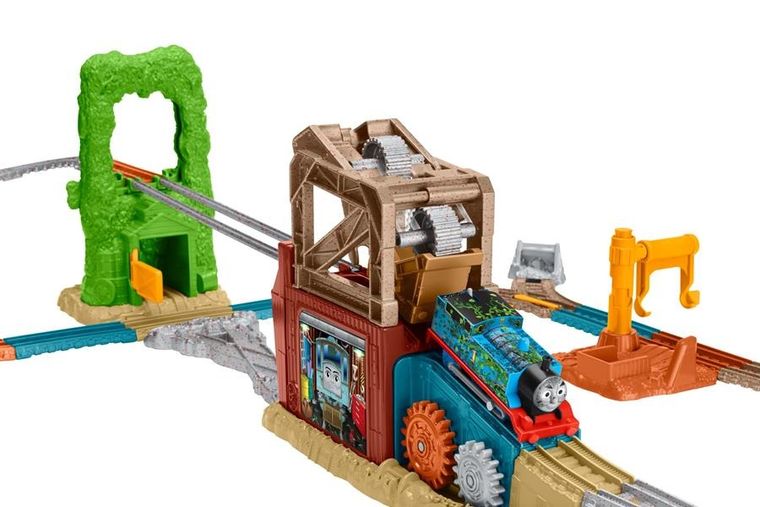 Fisher-Price, Tomek i Przyjaciele, Ucieczka ze złomowiska, zestaw z lokomotywką