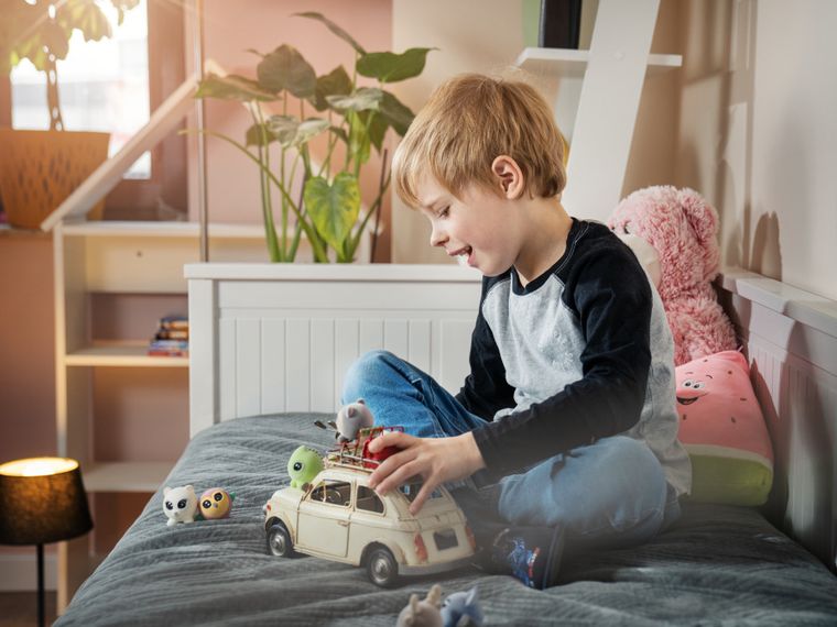 Flockies, kameleon Clark, figurka