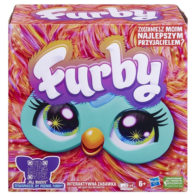 Furby 2.0, zabawka interaktywna, koralowa