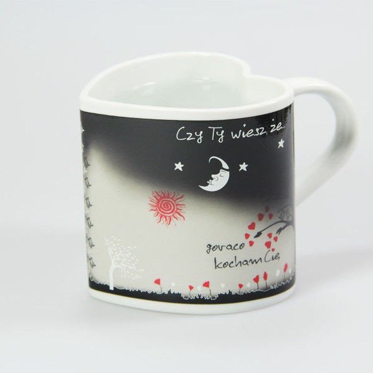 Gadget Master, kubek uczuciowy, Serce