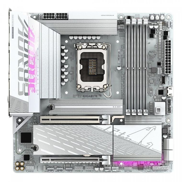 Gigabyte, płyta główna, B860M AORUS ELITE WF6E ICE