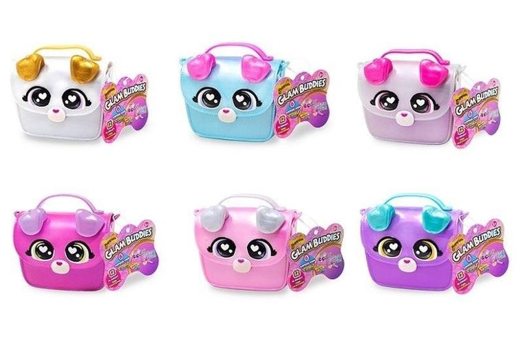 Glam Buddies, torebka w kształcie pieska z akcesoriami, 1 szt.