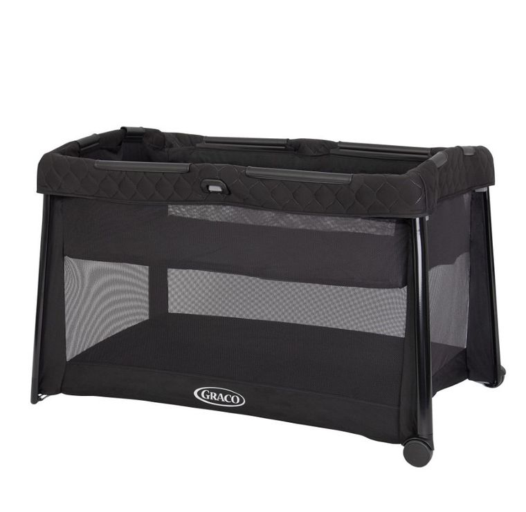 Graco, Foldlite LX, łóżeczko, Midnight, 0-15 kg