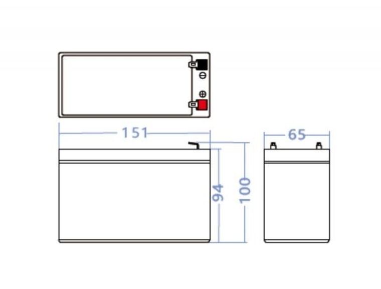 Green Cell, akumulator żelowy, AGM46, 12V, 8 Ah