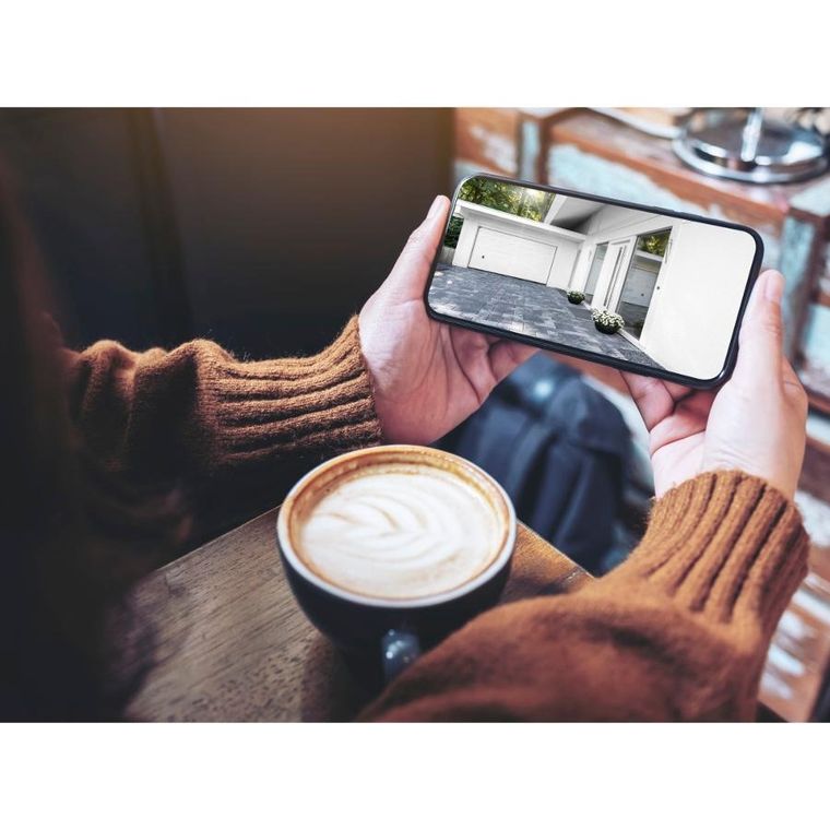 Hama, kamera zewnętrzna wifi z czujnikiem ruchu i noktowizorem, 1080p srebrna