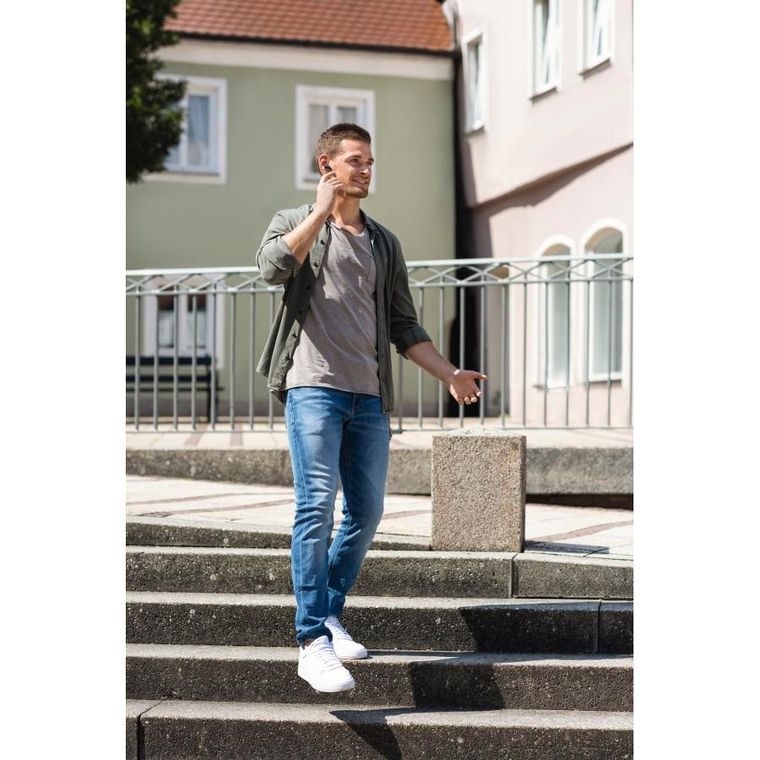 Hama, słuchawki bezprzewodowe, Spirit Unchained enc dokanałowe, niebieskie