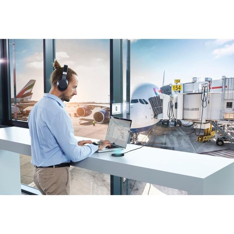 Hama, słuchawki nauszne bluetooth z anc, Passion voyage, czarne