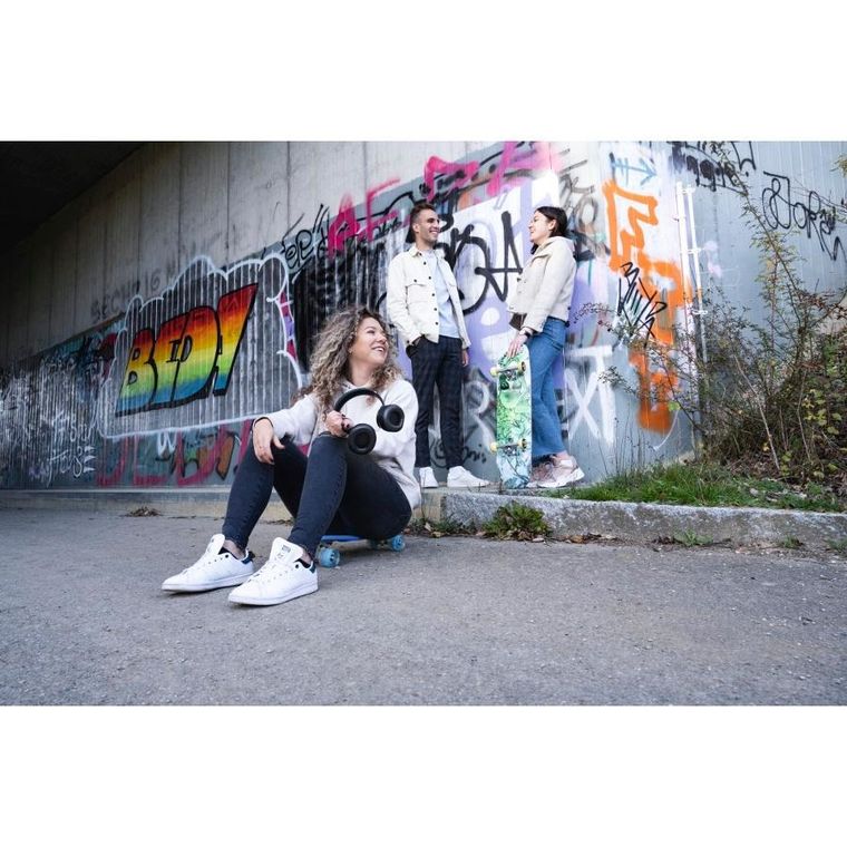 Hama, słuchawki nauszne, głośnik bluetooth passion turn, czarne