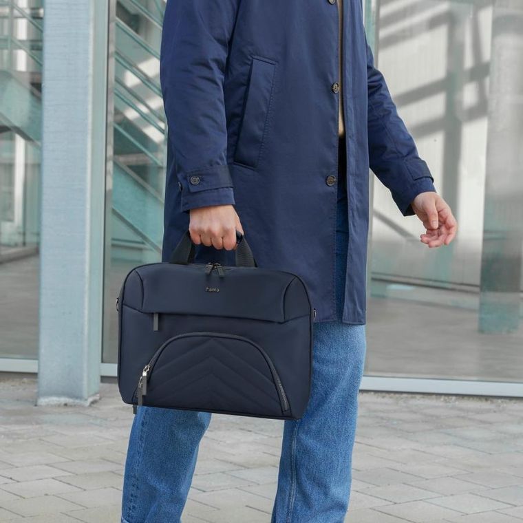 Hama, torba na laptopa premium Lightweight 15.6 - 16.2 cala,, granatowa