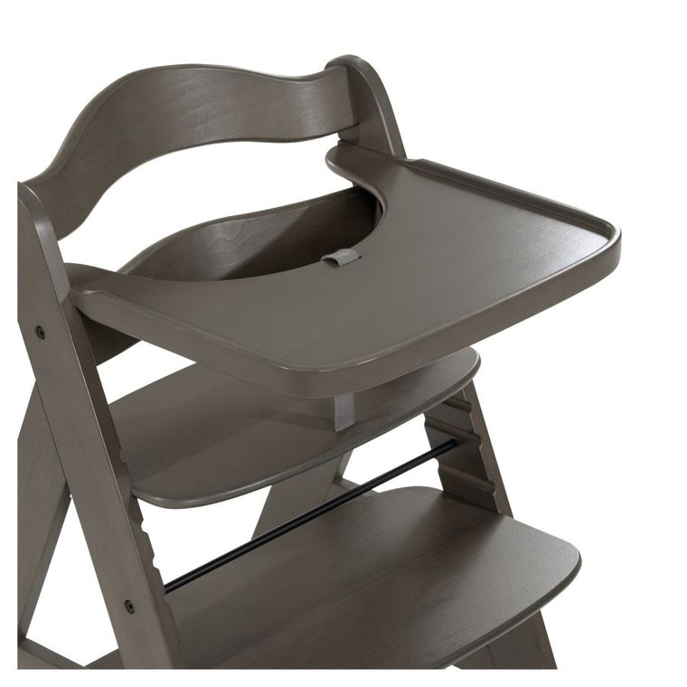 Hauck, Alpha, tacka drewniana, Charcoal