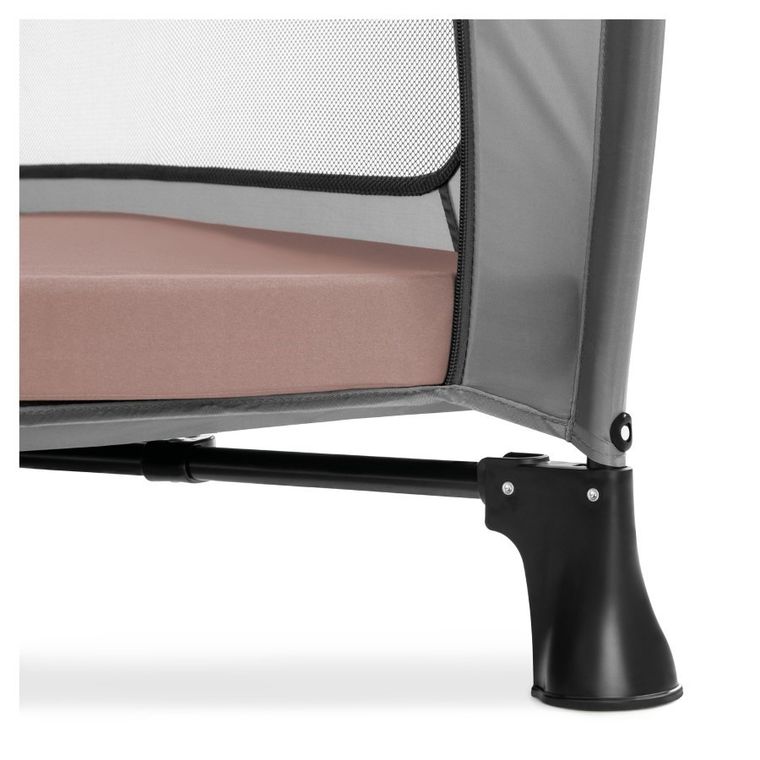 Hauck, Bambi, Sleeper, materac 2w1, Rose, 60-120 cm