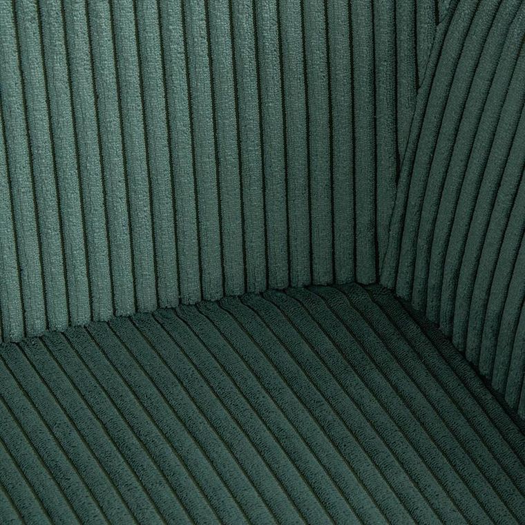 Homla, Pesa, krzesło w tkaninie, zielone, 56-60-82 cm