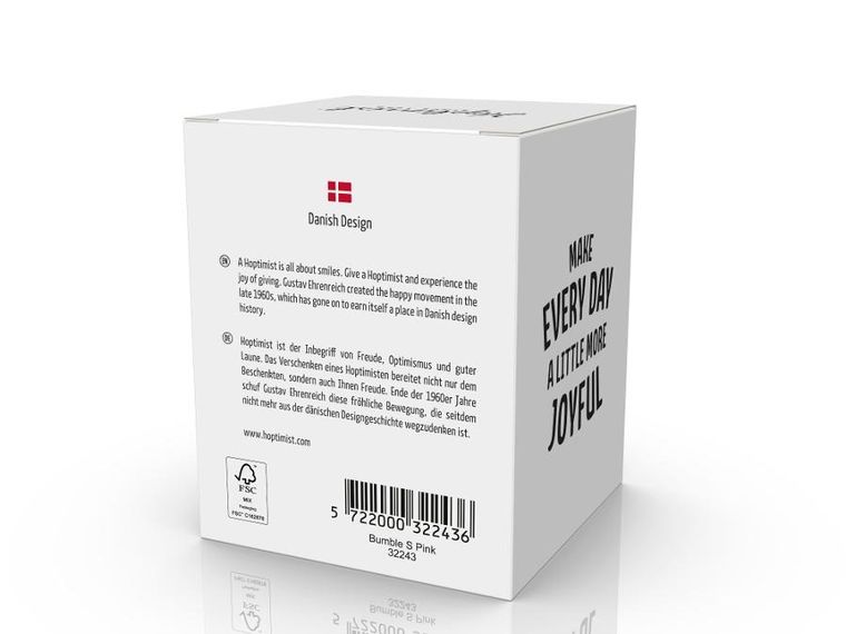 Hoptimist, Bumble S, figurka, pink