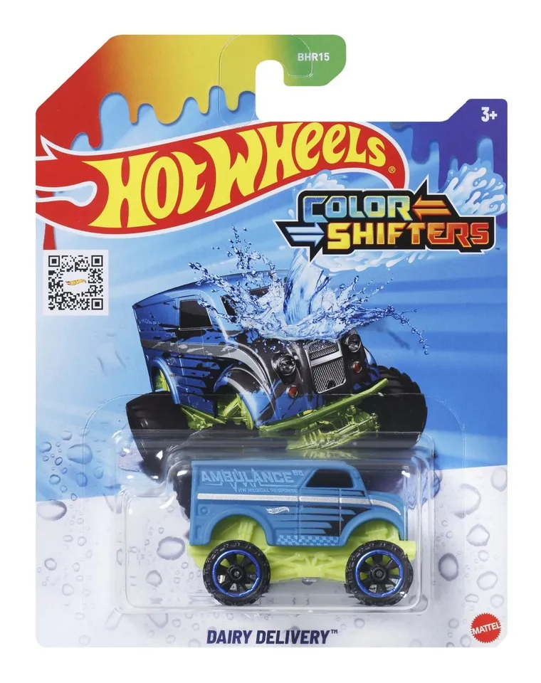 Hot Wheels, samochodzik Color Shifters zmieniający kolor, 1 szt.