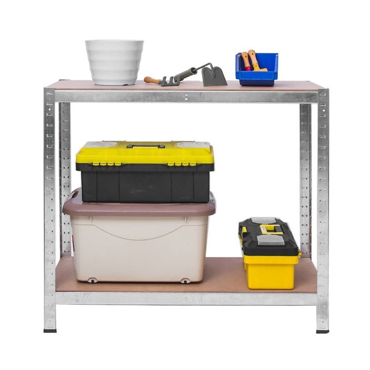 Humberg, regał metalowy, magazynowy, 2w1, 180-90-40 cm