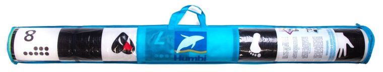 Humbi, Szachownica i Polski Alfabet, piankowa mata edukacyjna, dwustronna, 180-200-1 cm