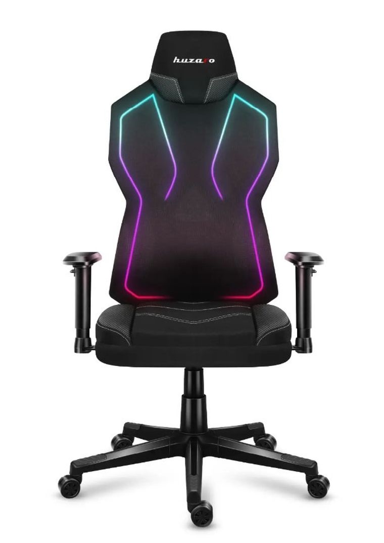 Huzaro, Combat 6.2, fotel gamingowy, RGB, Black