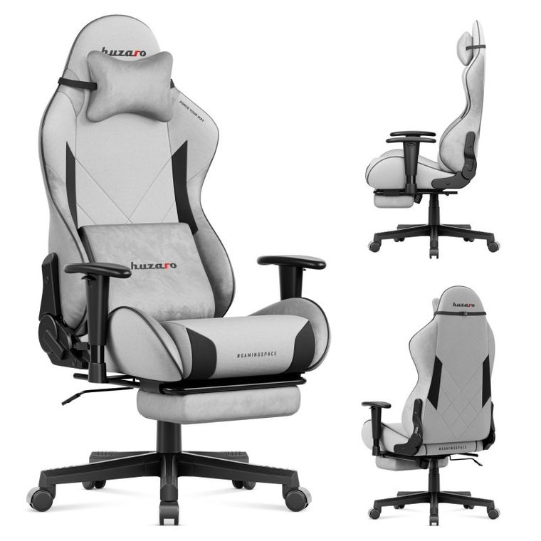 Huzaro, Force 5.7 Grey, fotel gamingowy
