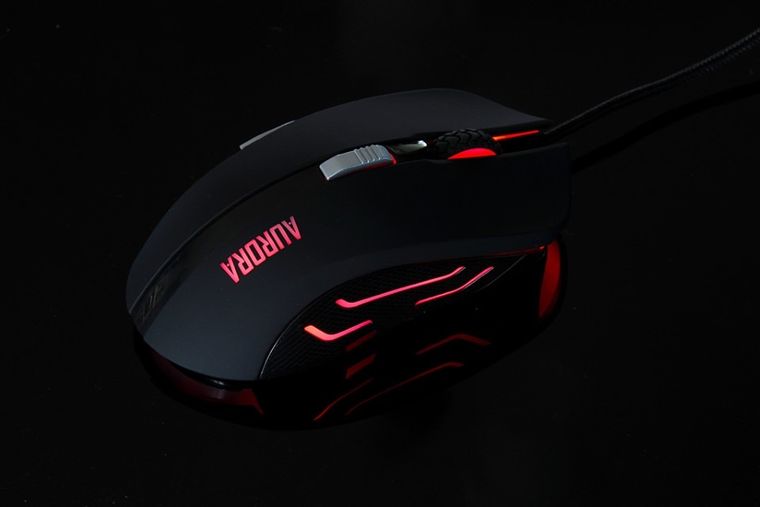 Ibox, mysz, komputerowa, Aurora, A-1 IMOGS9031, optyczna, 2400 DPI, czarna