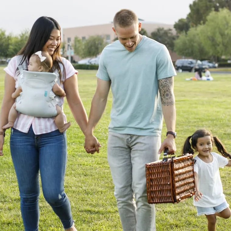 Infantino, nosidełko 4w1, oddychające, szare