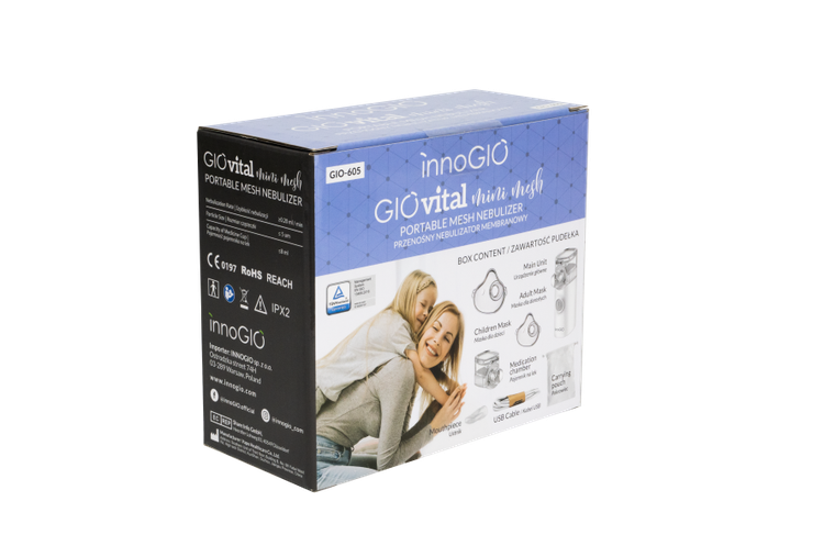 InnoGIO, GIOvital Mini, nebulizator, mesh