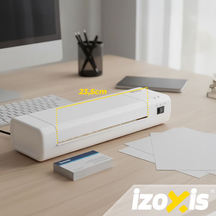 Izoxis, laminator A4, zestaw 4w1