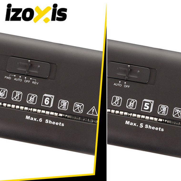 Izoxis, niszczarka do dokumentów, 10L, 26136