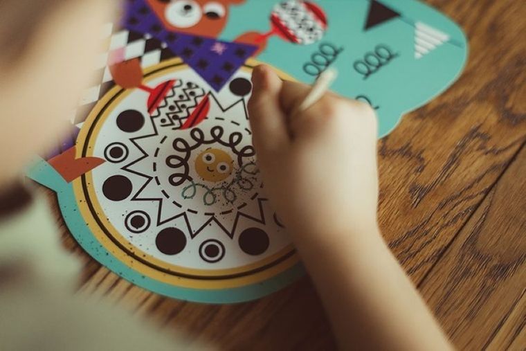 Janod, Graficzne zwierzątka do zdrapywania, zestaw kreatywny