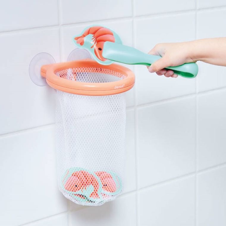 Janod, łapacz krewetek, gra zręcznościowa