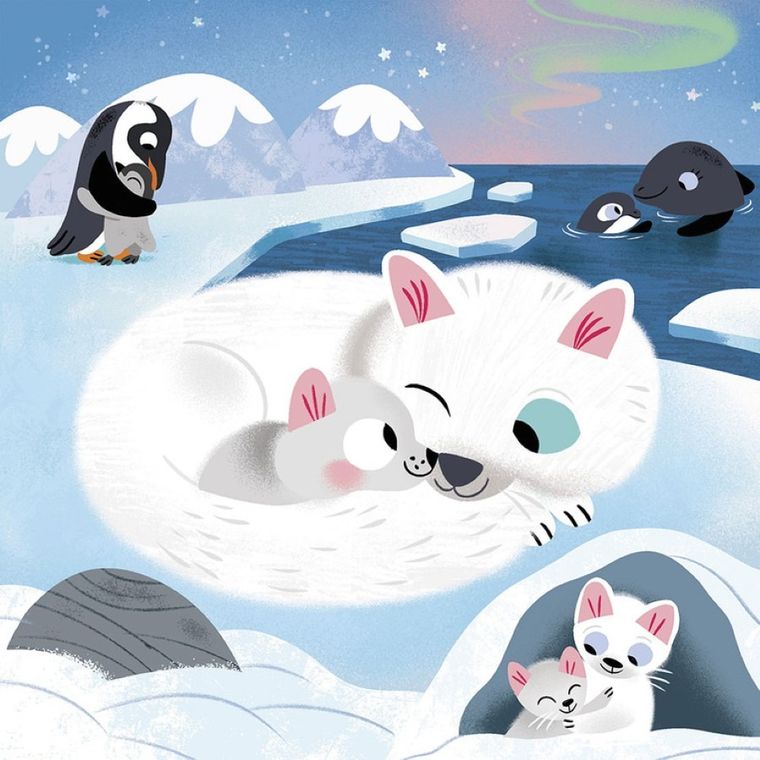 Janod, My arts & crafts, zestaw kreatywny, kolorowanka wodna, urocze zwierzątka