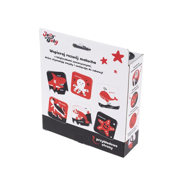 Jollybaby, książka sensoryczna, ocean