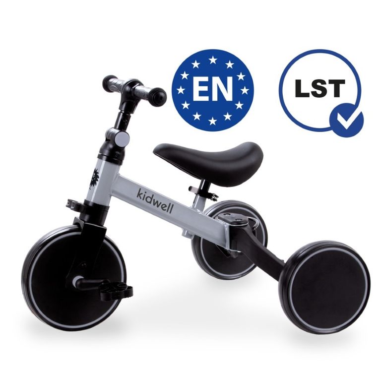Kidwell, Pico, rowerek trójkołowy, gray