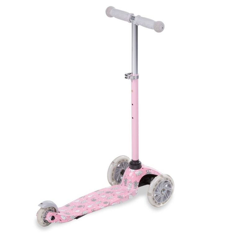 Kidwell, Uno, hulajnoga 3-kołowa LED, balansowa, cats