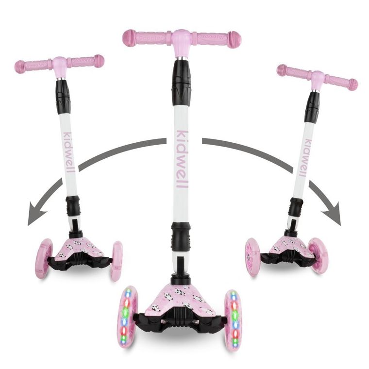 Kidwell, Vento, hulajnoga 3-kołowa, balansowa, panda